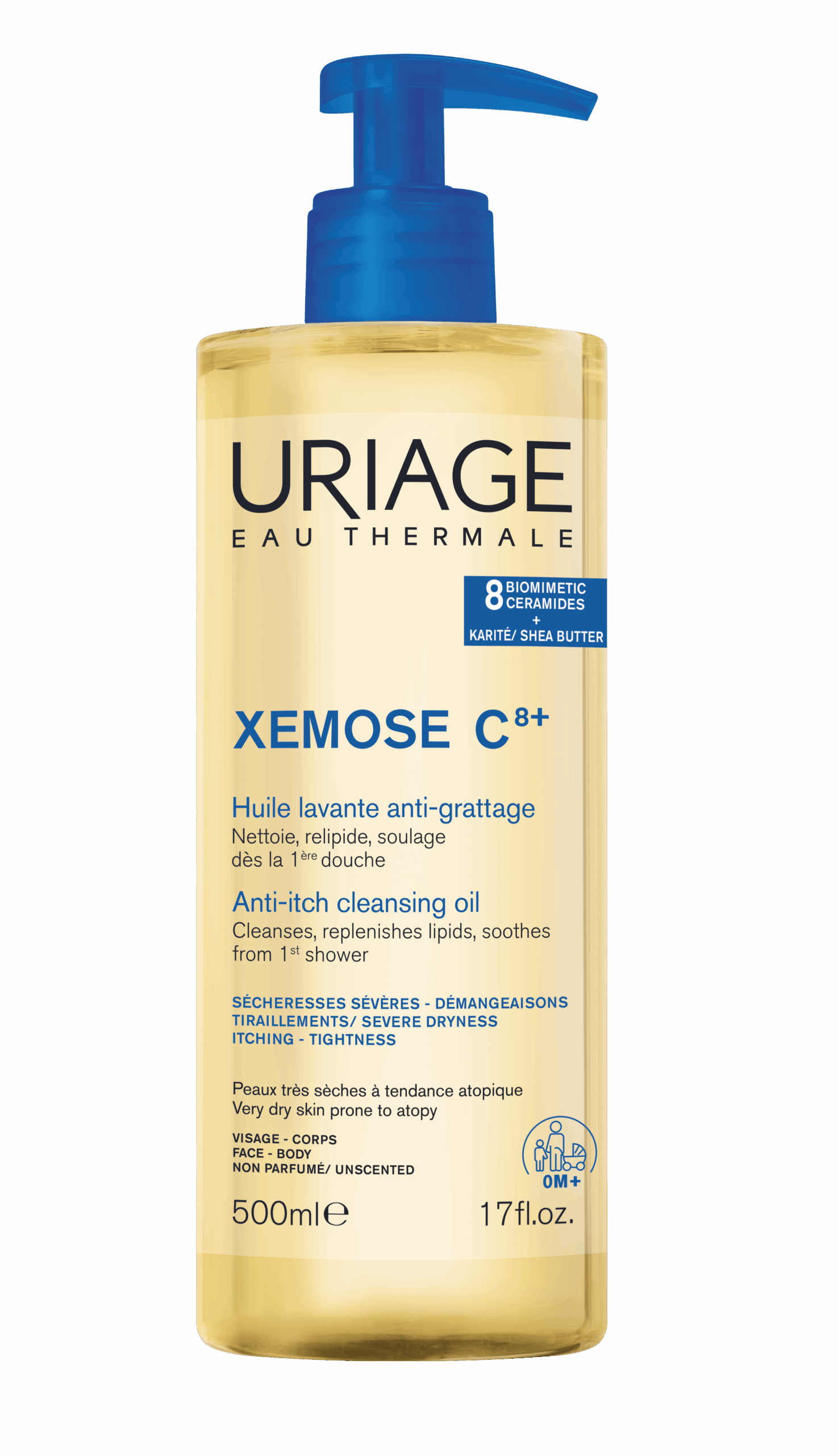 Uriage Xémose Cleansing Soothing Oil