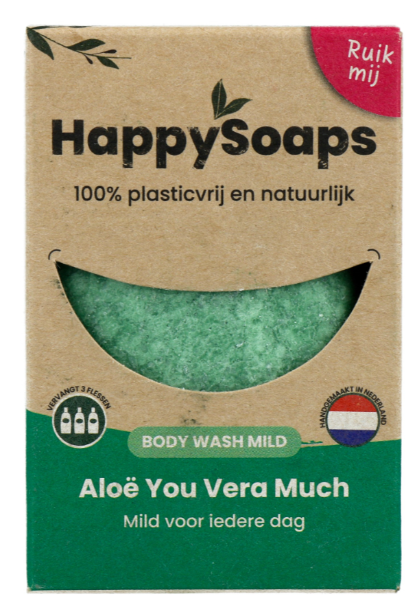 HappySoaps Aloë Vera Body Wash Mild