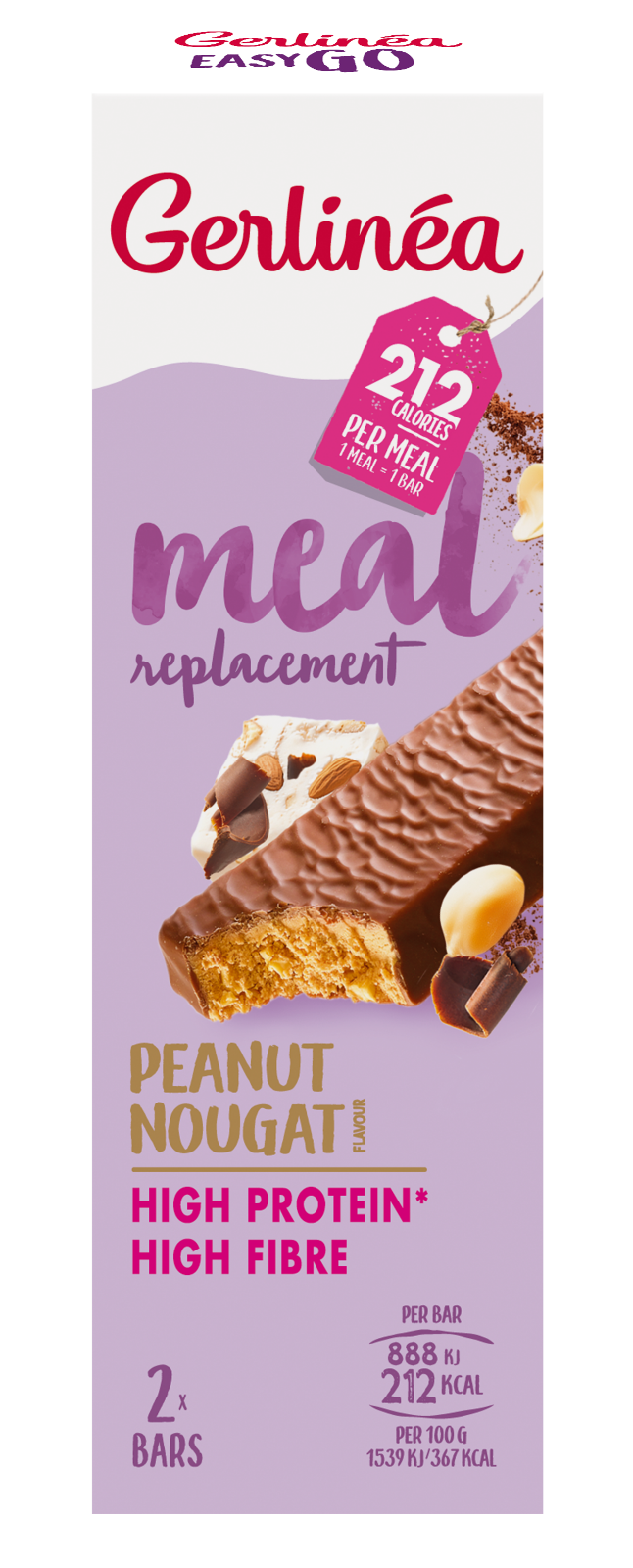 Gerlinéa Maaltijdrepen Peanut Nougat