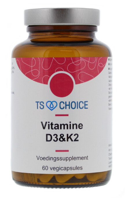 TS Choice Vitamine D3/K2 Capsules