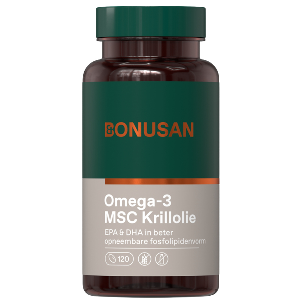 Bonusan Omega-3 MSC Krillolie Softgels