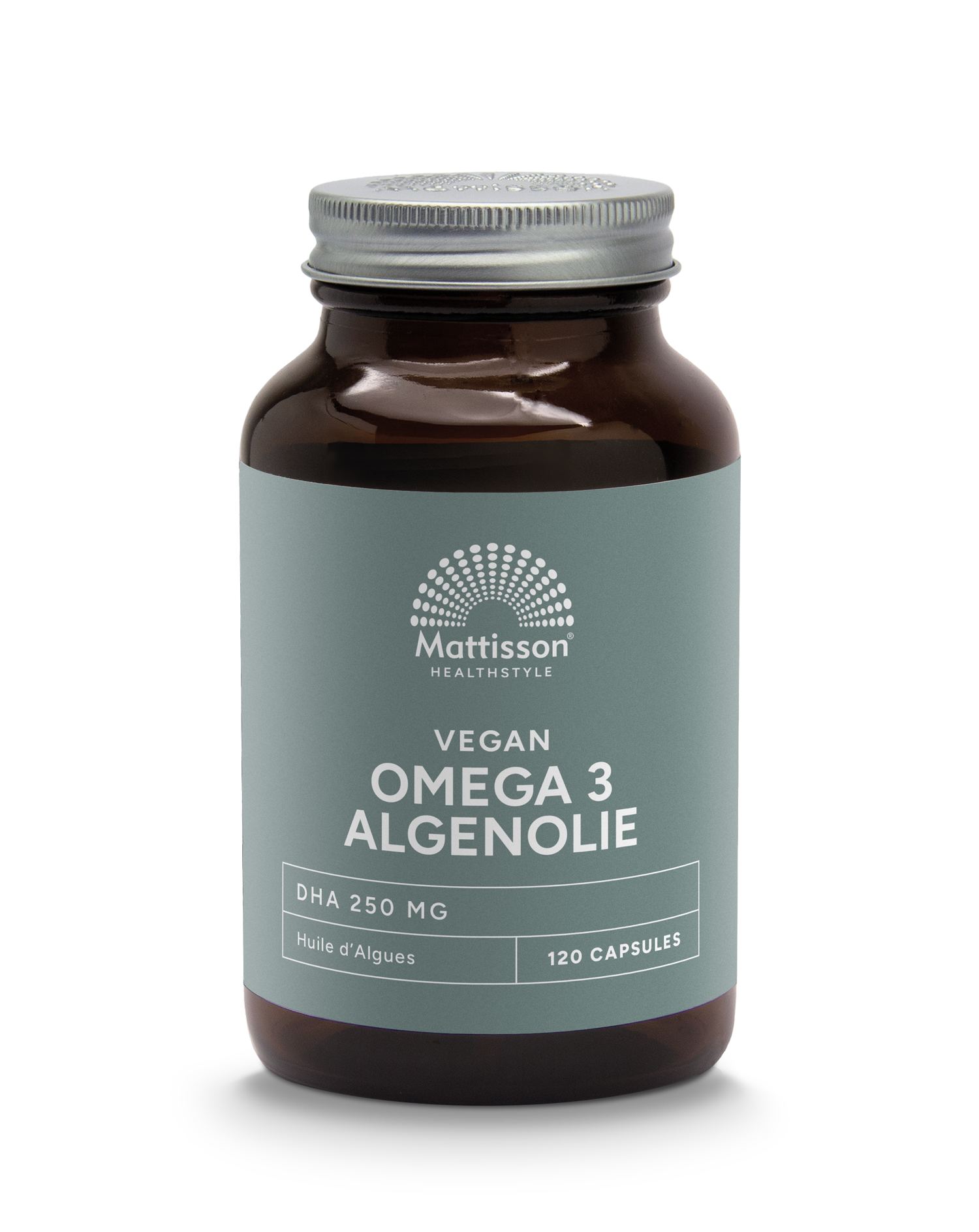 Mattisson HealthStyle Vegan Omega 3 Algenolie DHA 250mg Capsules
