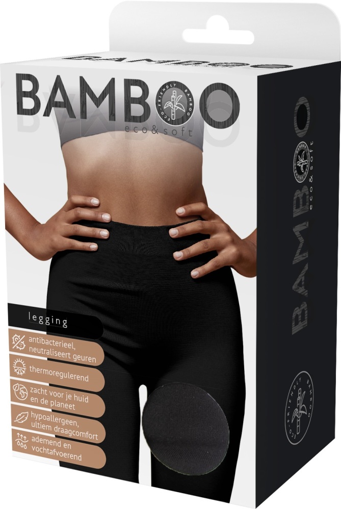 Naproz Bamboo Full Legging Zwart XL