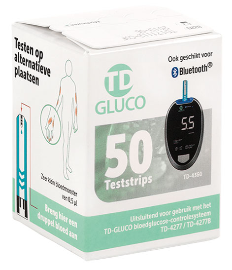 Ht One TD Bloedglucose Teststrips