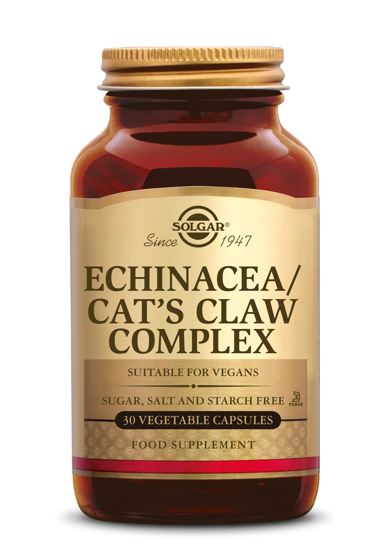 Solgar Echinacea/Cat's Claw (Katteklauw) Complex Capsules