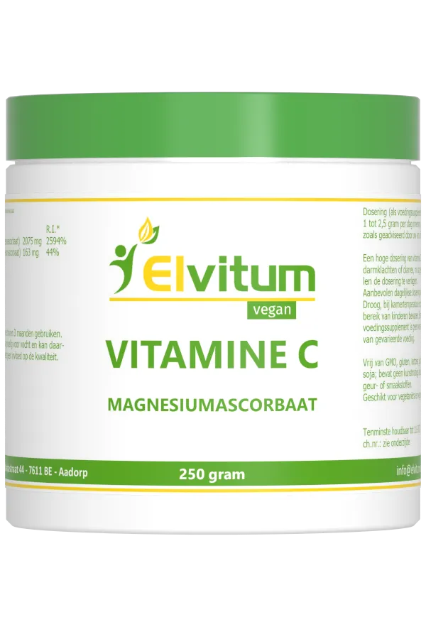 Elvitum Vitamine C Magnesiumascorbaat Poeder