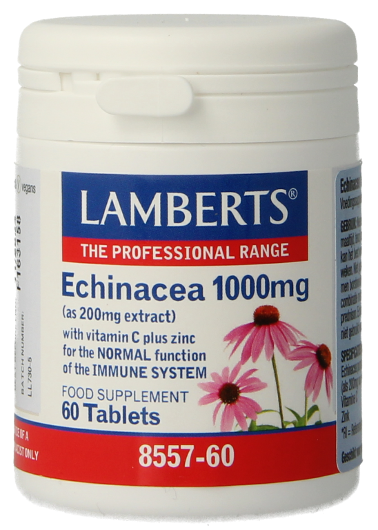 Lamberts Echinacea 1000mg + Zink + Vitamine C Tabletten