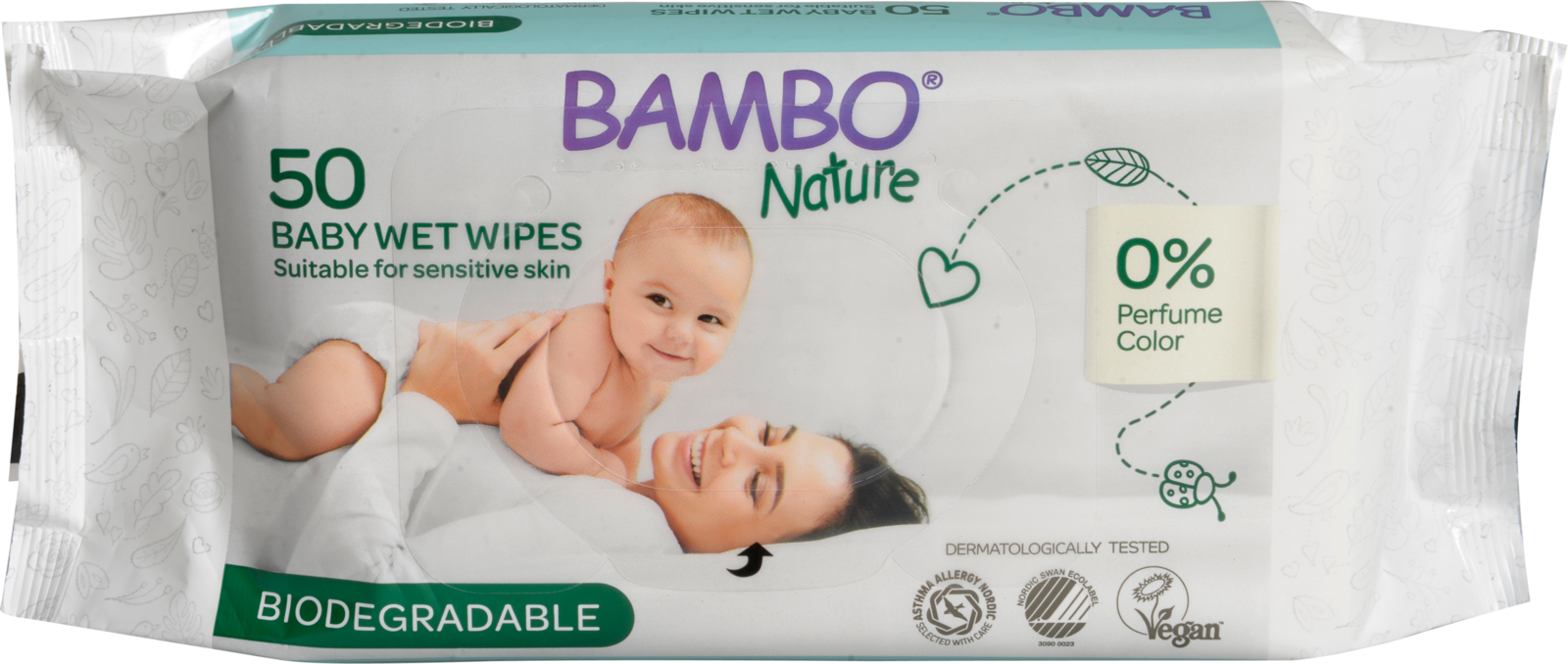 Bambo Nature Bio Babydoekjes