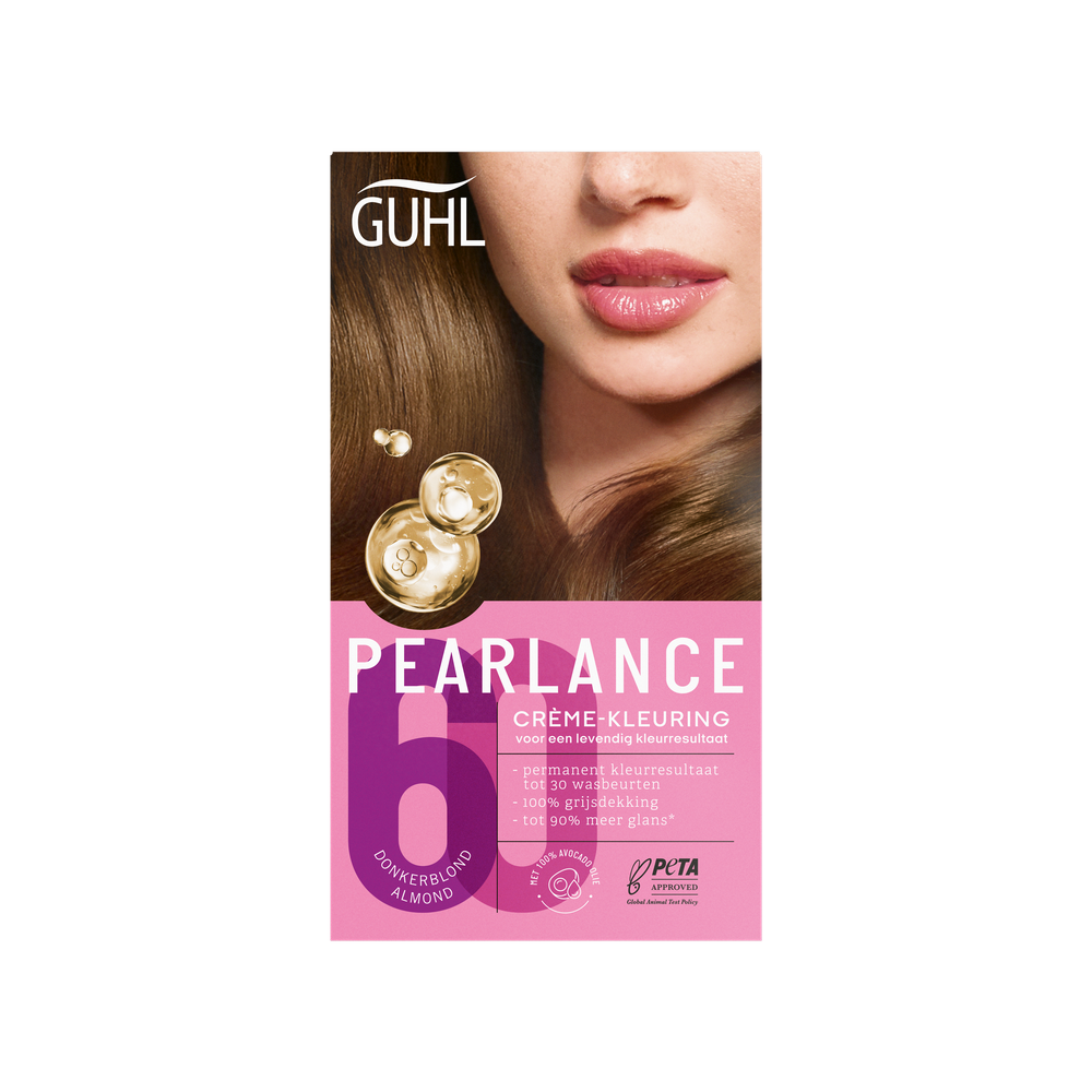 Guhl Pearlance Intensieve Crème-Kleuring N60 Donkerblond Almond