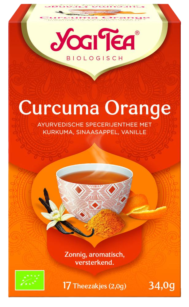 Yogi Tea Curcuma Orange thee
