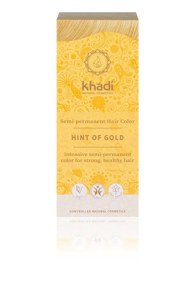 Khadi Haarverf Golden Hint