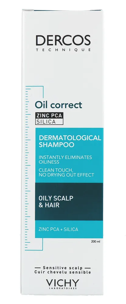 Vichy Dercos Oil Correct Dermatological Shampoo