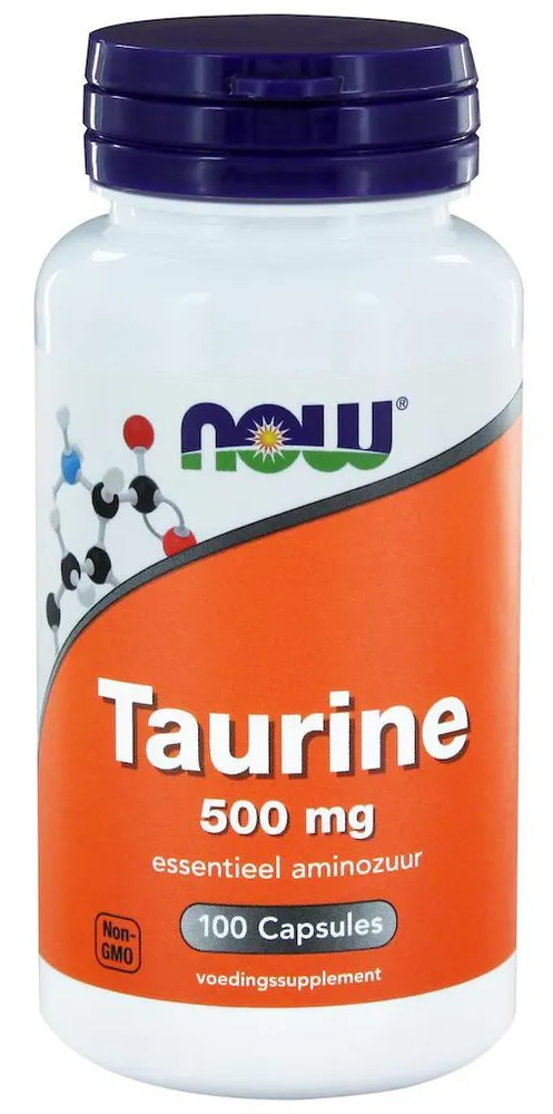 NOW Taurine 500mg Vegicaps
