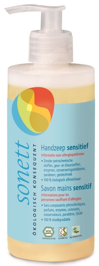 Sonett Handzeep Senitive Pompje