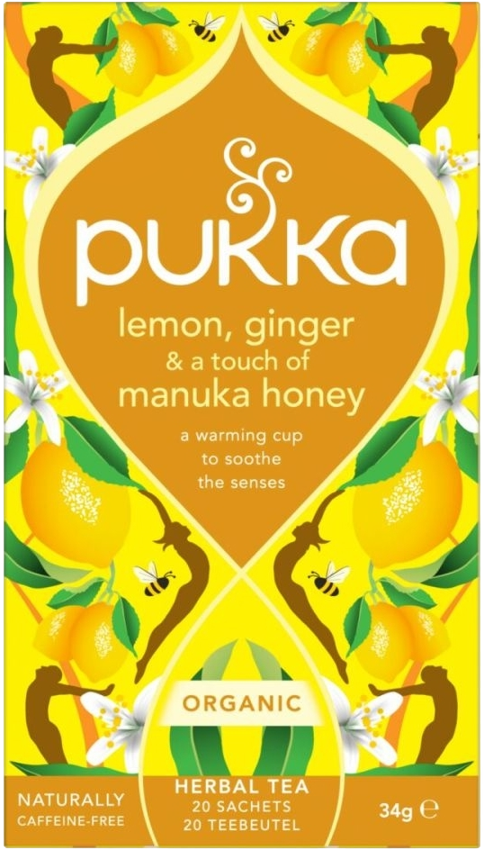 Pukka Lemon Ginger & Manuka Honey Thee
