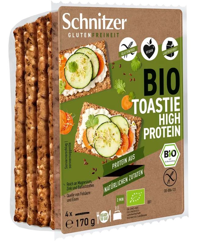 Schnitzer  Bio Toastie High Protein Glutenvrij