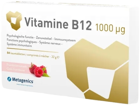 Metagenics Vitamine B12 1000mcg Kauwtabletten