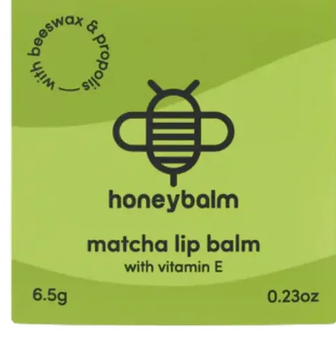 Honeybalm Matcha Lip Balm
