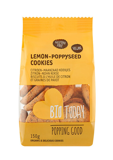 BioToday Koekjes Citroen-Maanzaad