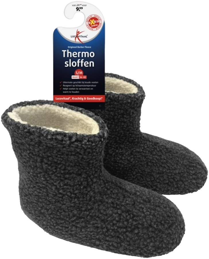 Lucovitaal Thermo Sloffen Maat 36-40