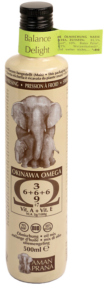 Aman Prana Omega Balans Delight Okinawa Hennepolie Bio
