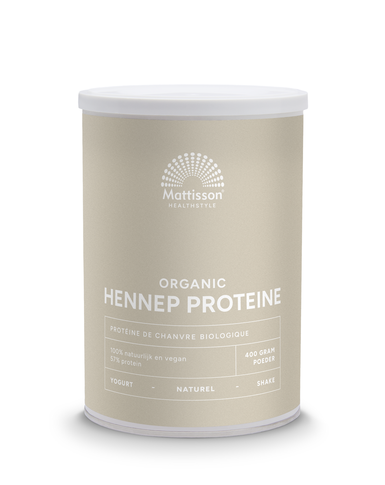 Mattisson HealthStyle Biologische Hennep Proteïne Poeder
