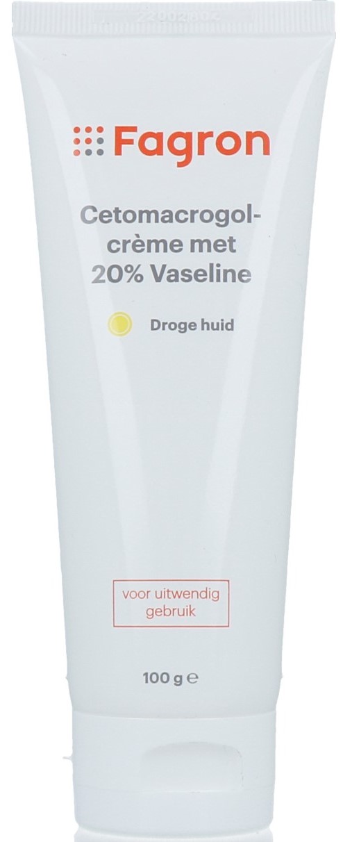 Fagron Cetomacrogolcrème met 20% Vaseline