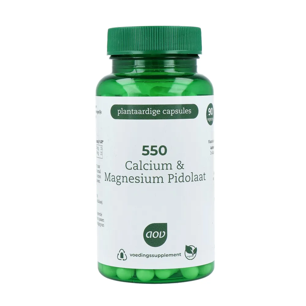 AOV 550 Calcium & Magnesium Pidolaat Vegacaps