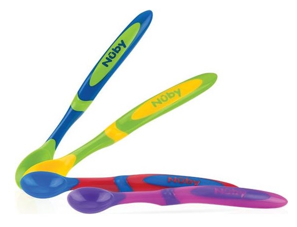Nuby Voedingslepel met Lange Handgreep