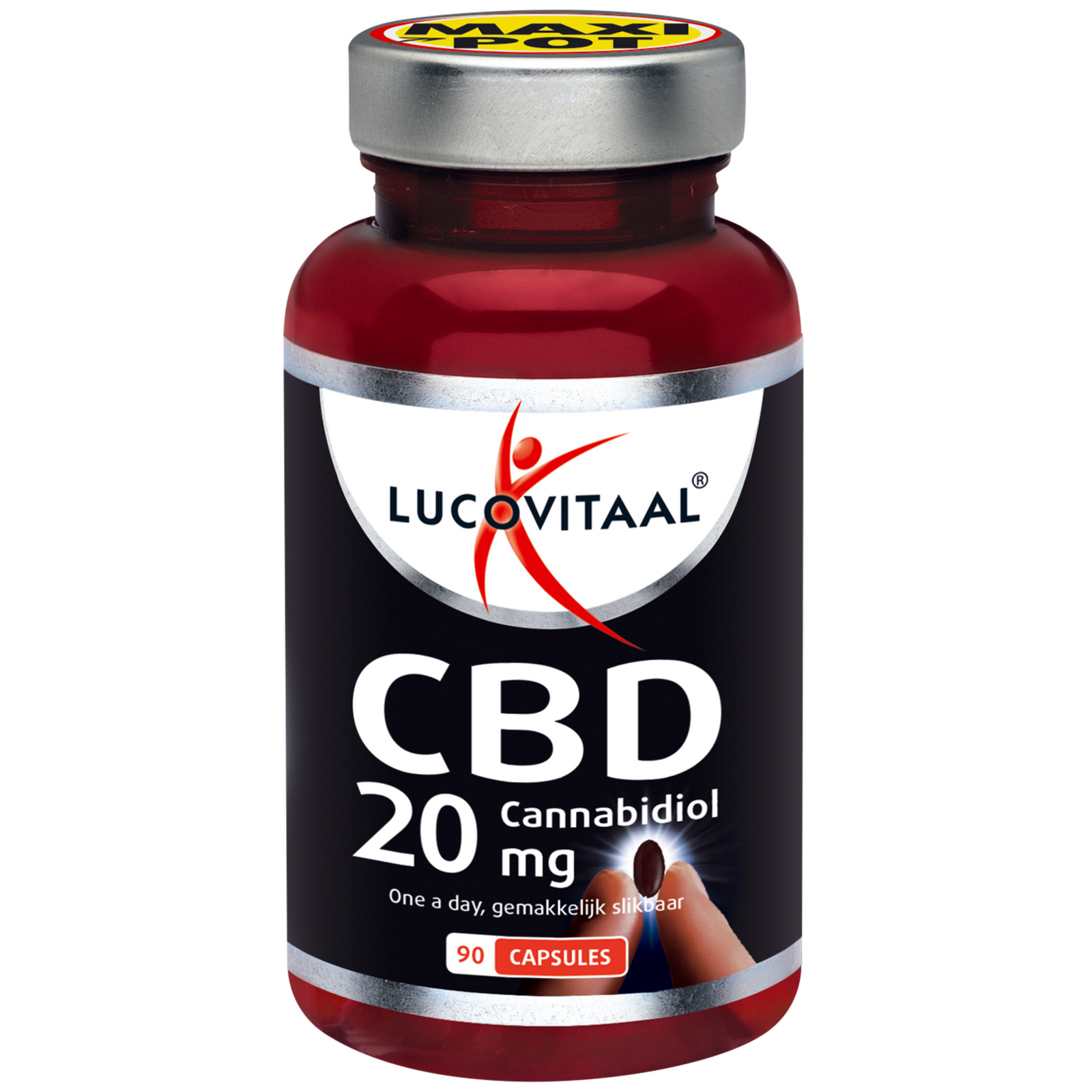 Lucovitaal CBD Cannabidiol 20mg Capsules