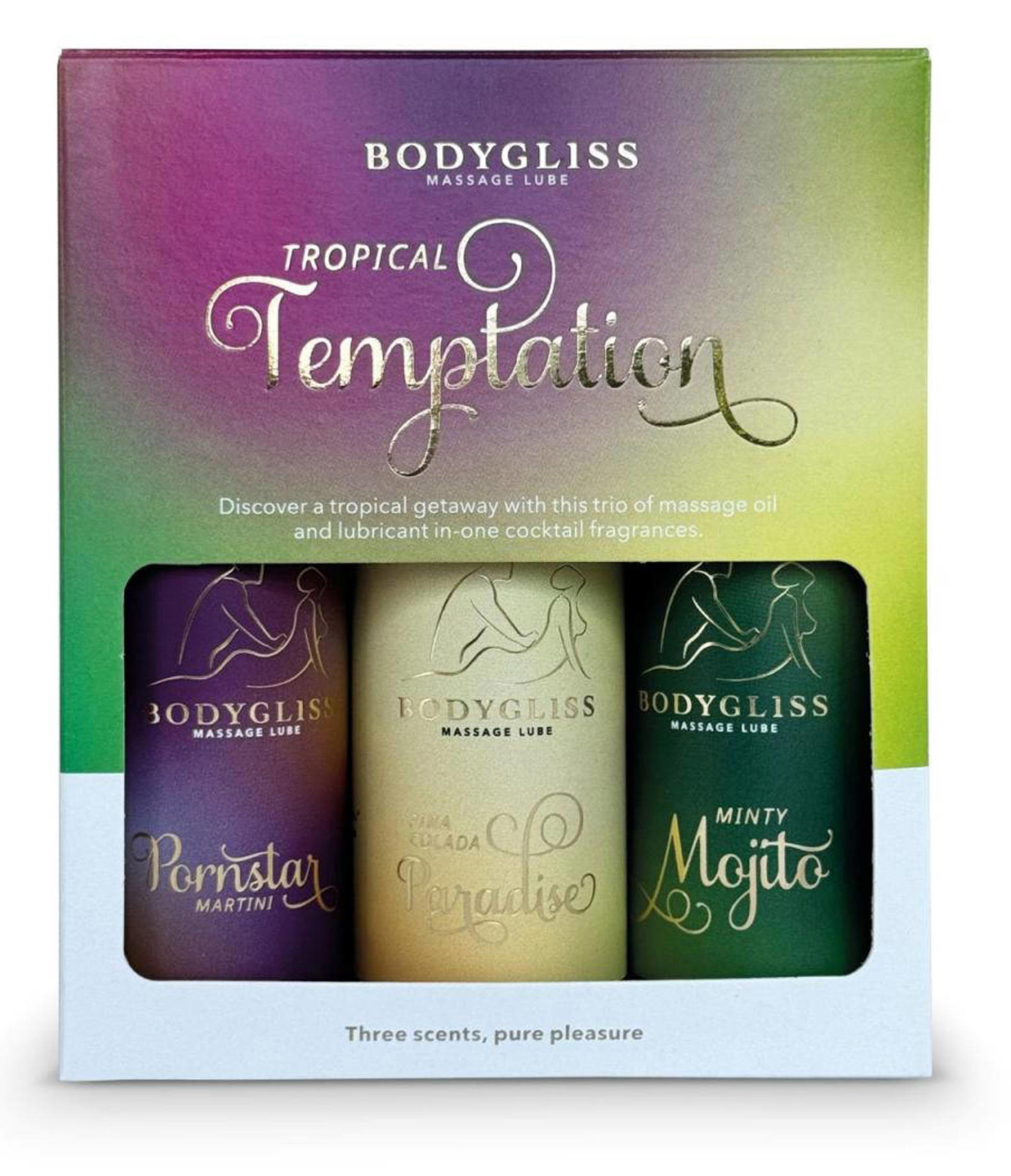 Bodygliss Massage Lube Tropical Temptation Giftset