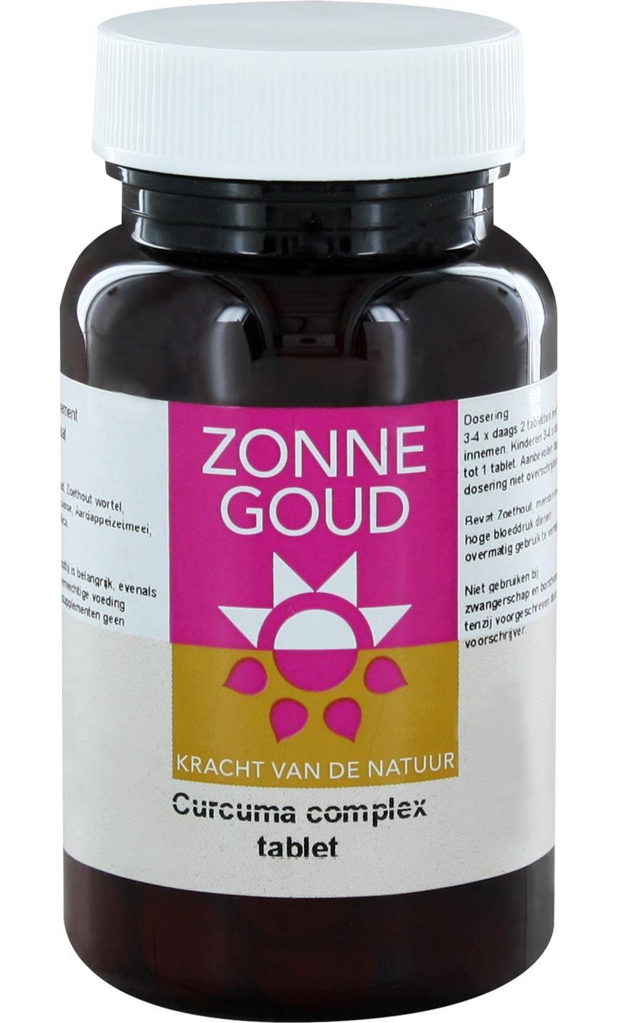 Zonnegoud Curcuma Complex Tabletten