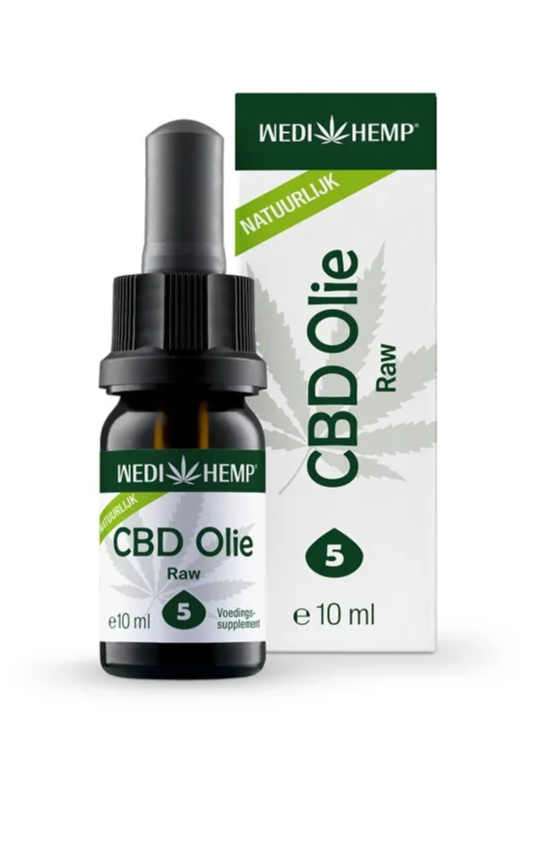 Wedihemp CBD Olie 5% Raw