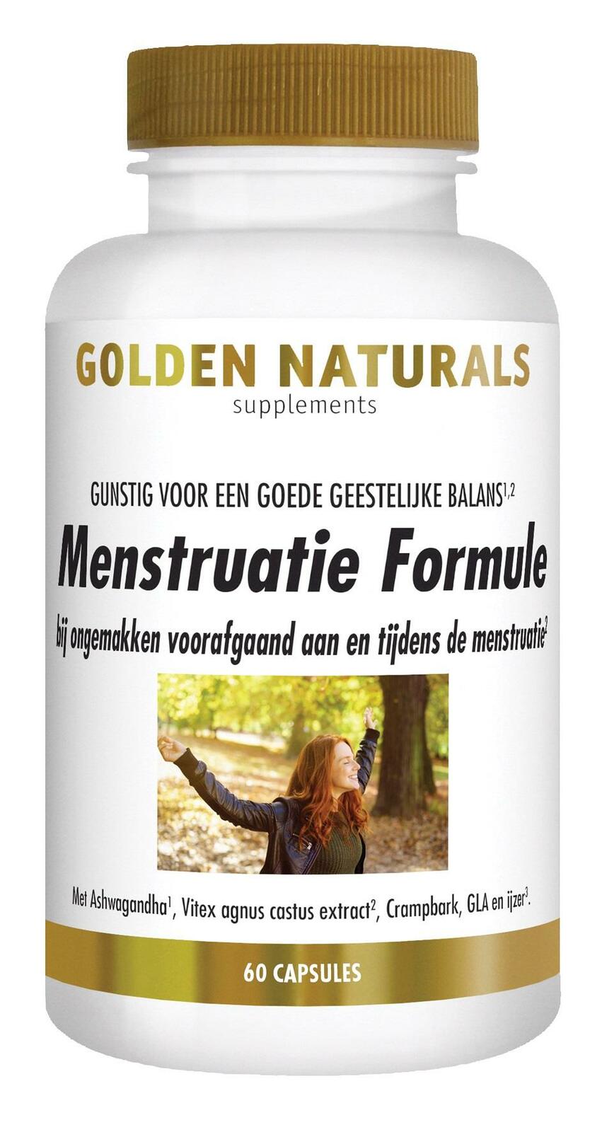 Golden Naturals Menstruatie Formule Capsules