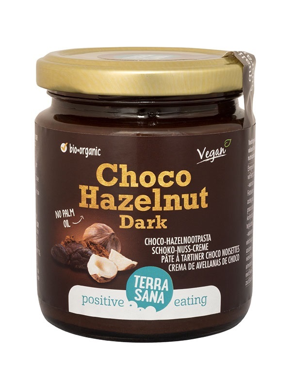 Terrasana Choco-Hazelnootpasta Dark