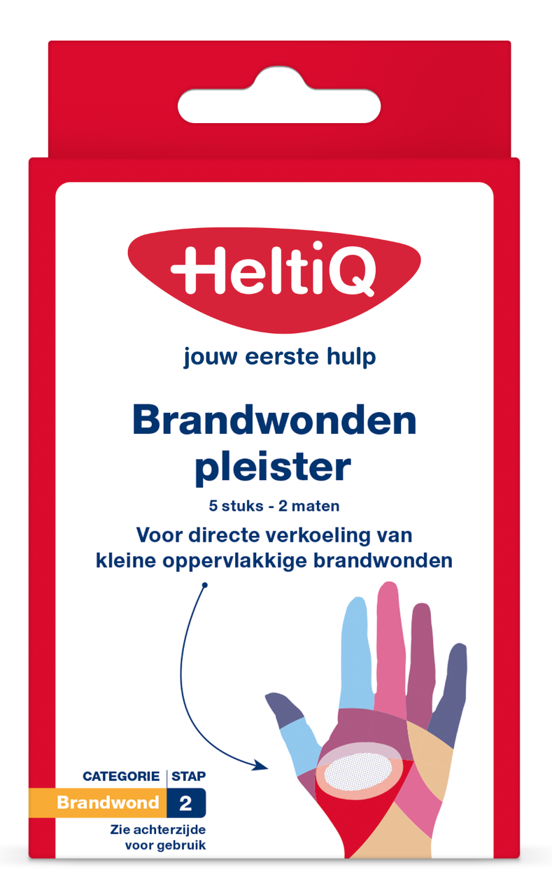 HeltiQ Brandwonden Pleister