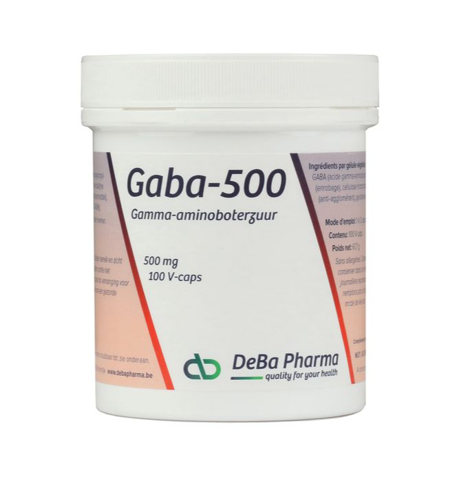 DeBa Pharma Gaba 500mg Capsules