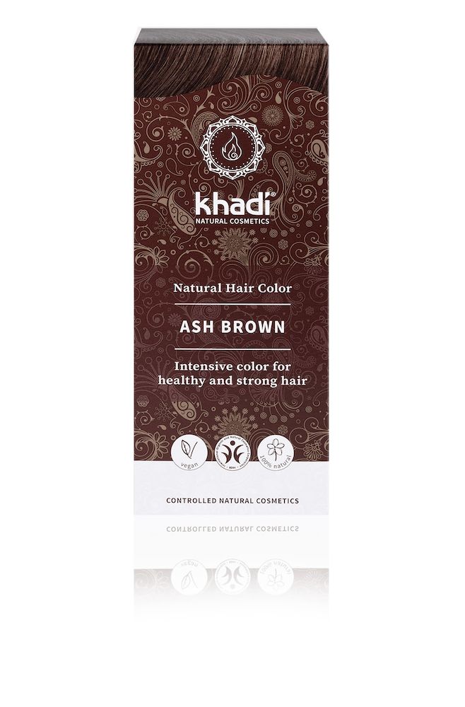 Khadi Haarverf Ash Brown