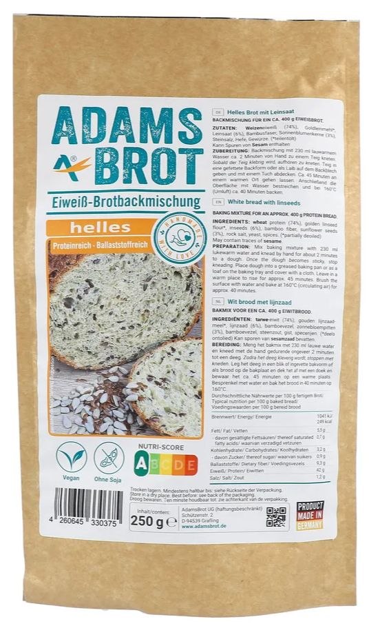 Adams Brot Broodmix Helles