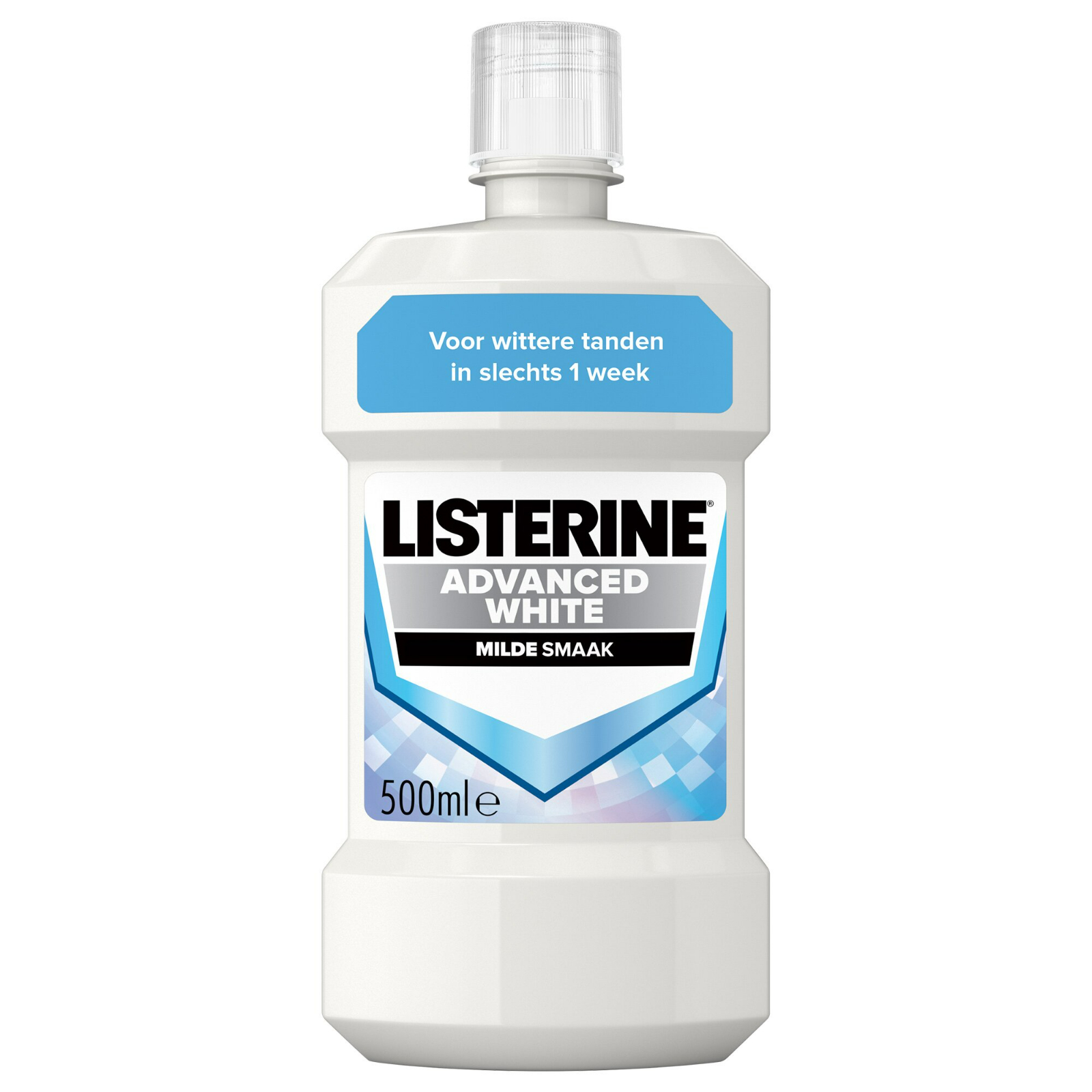 Listerine Advanced White Mild & Zonder Alcohol Mondspoeling