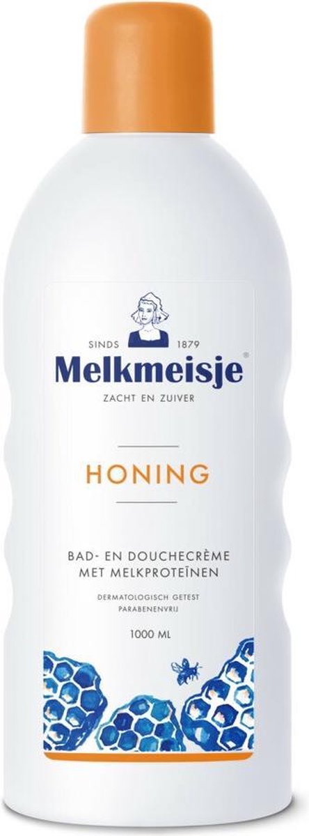 Melkmeisje Honing Bad- en Douchecrème