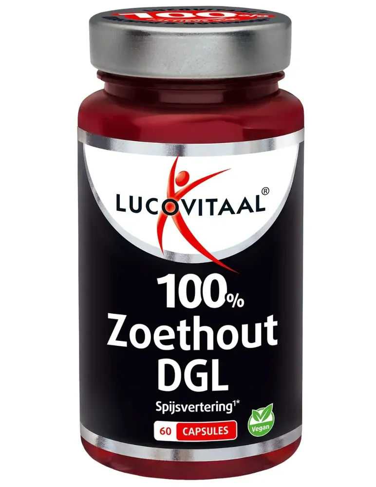 Lucovitaal 100%  Zoethout DGL Capsules