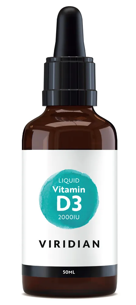 Viridian Liquid Vitamin D3 Vegan Druppels