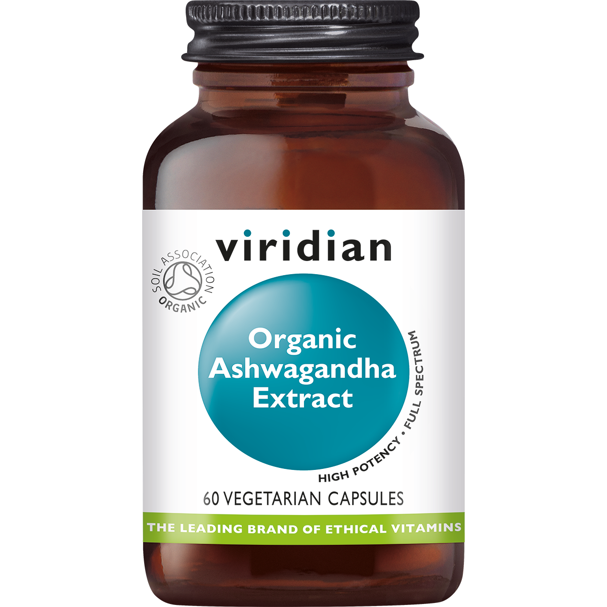 Viridian Organic Ashwagandha Extract Capsules