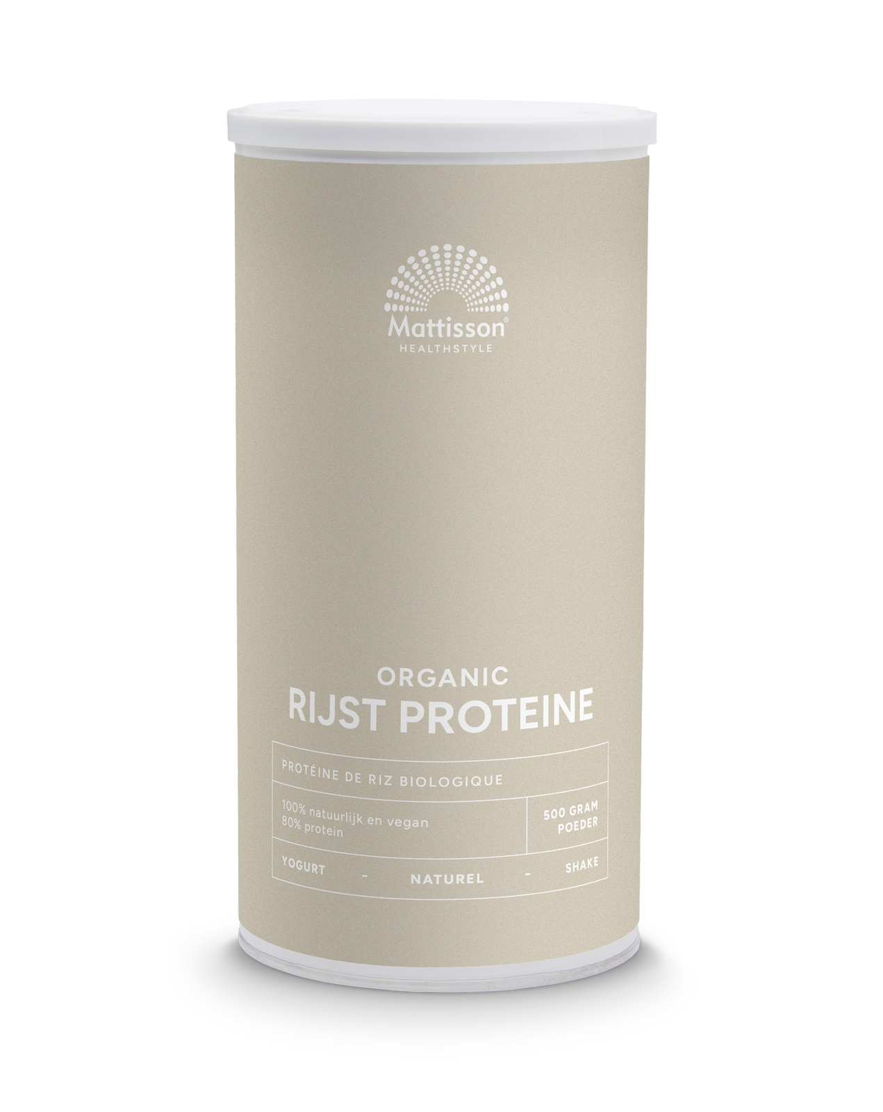 Mattisson HealthStyle Rijst Proteïne Naturel