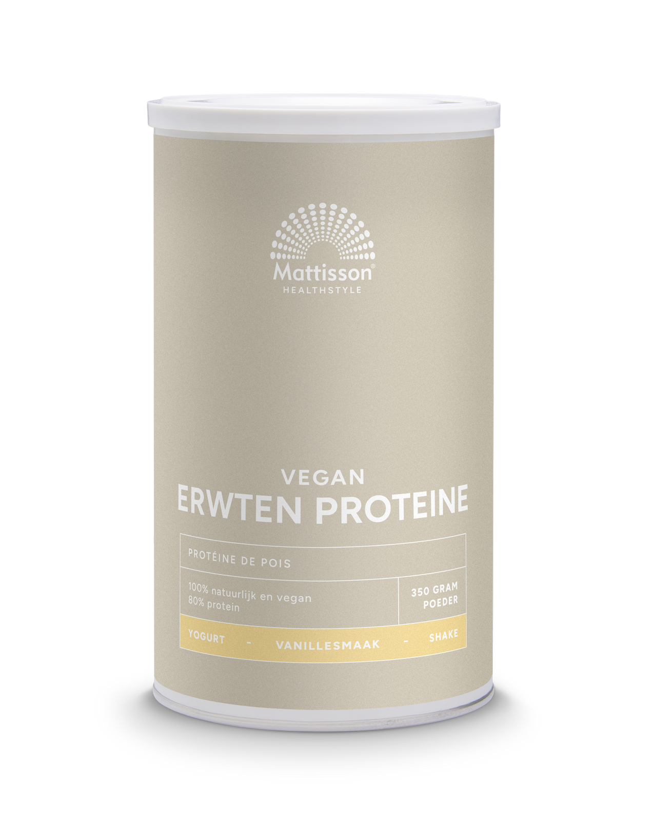 Mattisson HealthStyle Vegan Erwten Proteïne Poeder Vanille