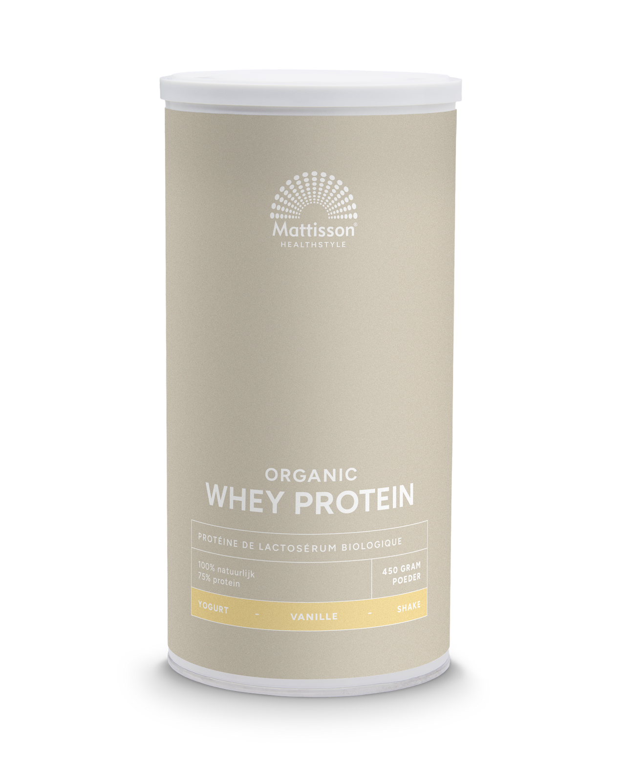 Mattisson HealthStyle Biologische Wei Proteïne Vanille
