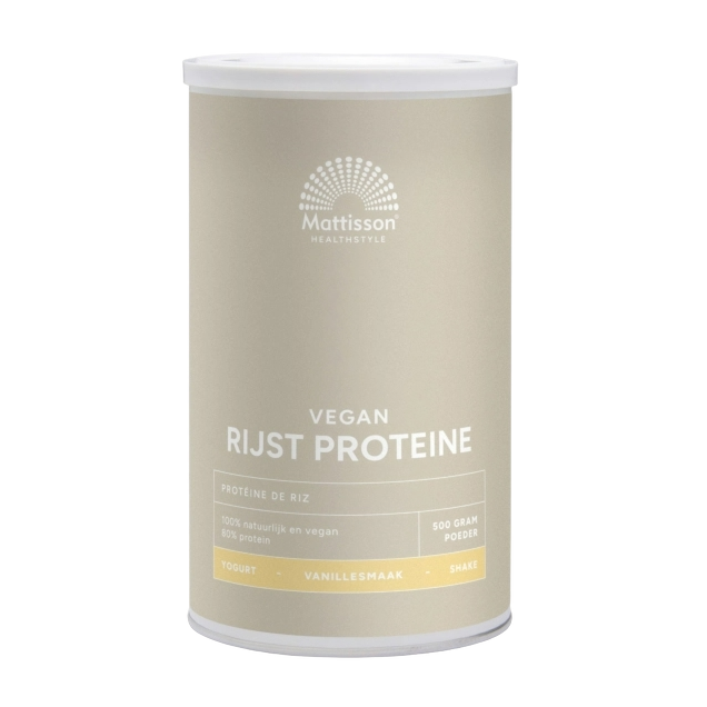 Mattisson HealthStyle Rijst Proteïne Vanille