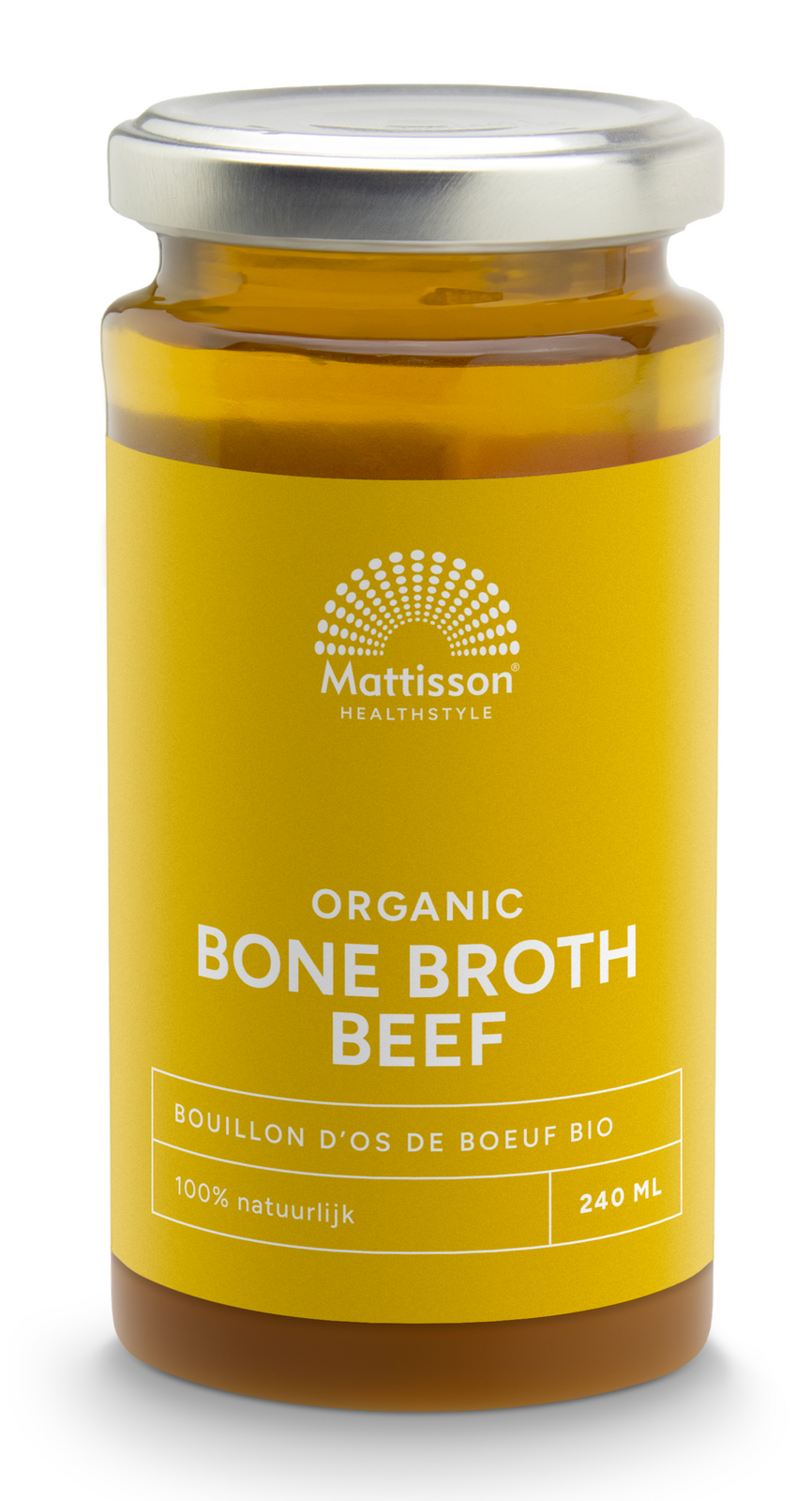 Mattisson HealthStyle Biologische Botten Bouillon - Rund
