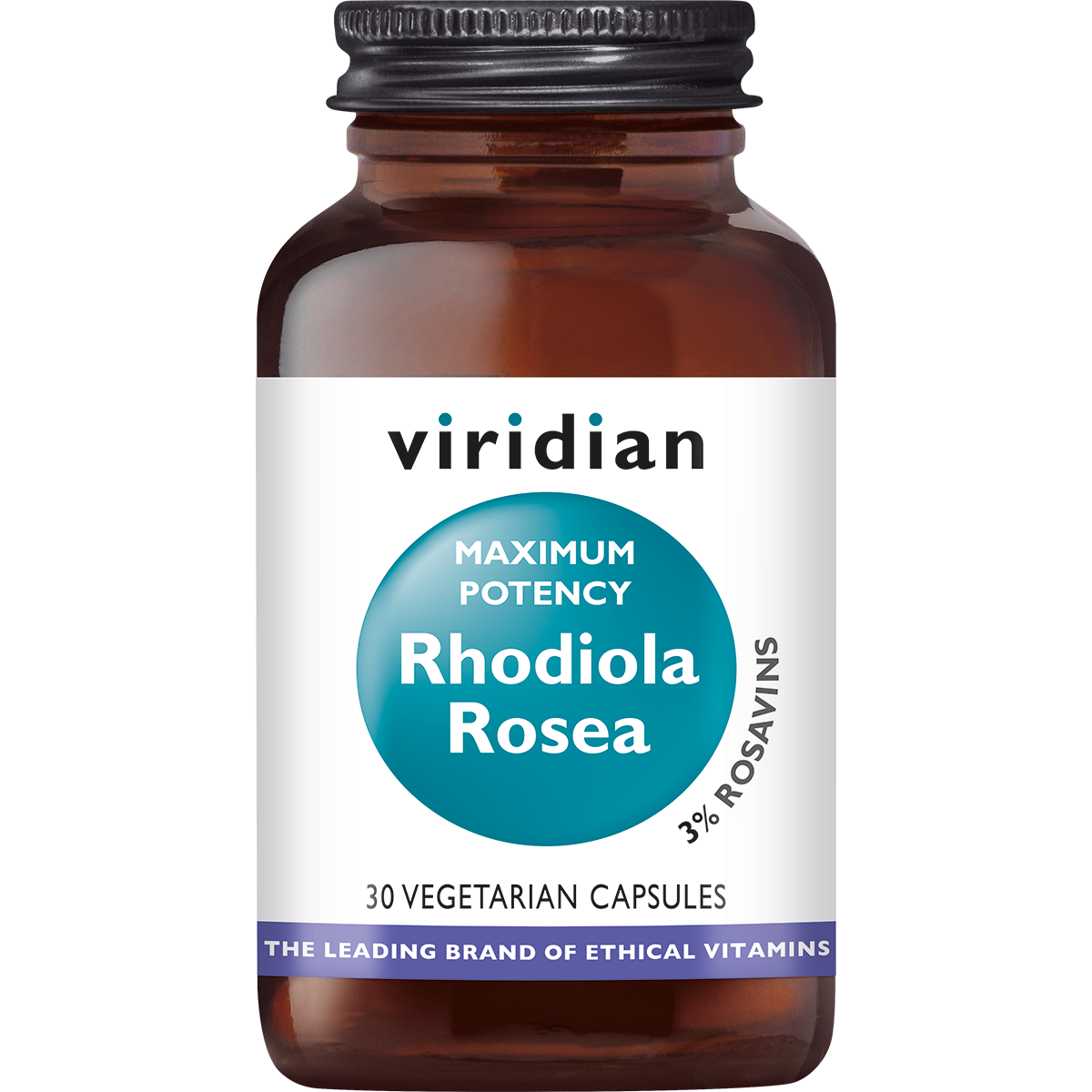 Viridian High Potency Rhodiola Rosea Capsules